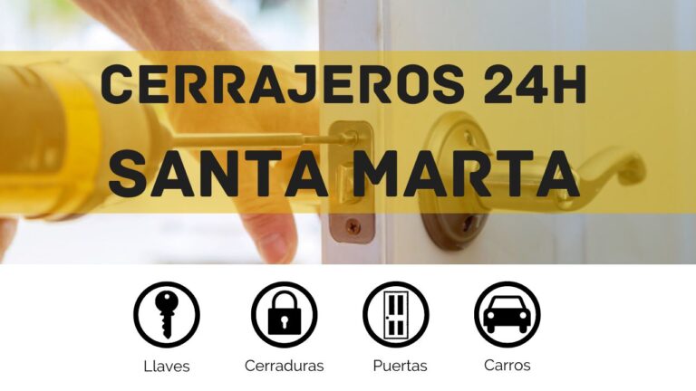 Cerrajero urgente a domicilio en Santa Marta