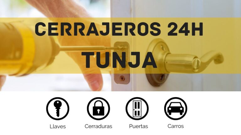 Cerrajero urgente a domicilio en Tunja
