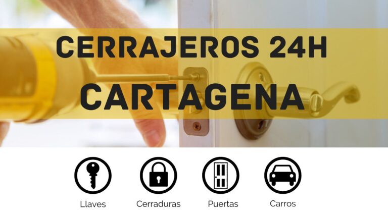 Cerrajero urgente a domicilio en Cartagena
