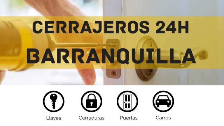 Cerrajero urgente a domicilio en Barranquilla