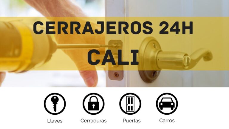 Cerrajero urgente a domicilio en Cali